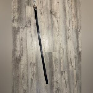 LOFT Black buckle Belt with oval Gold Buckle